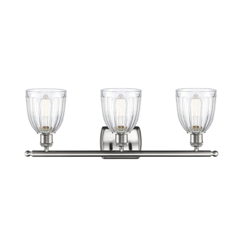 Innovations Lighting Brookfield 3 Light Bath Vanity Light Part Of The Ballston Collection 516-3W-SN-G442-LED