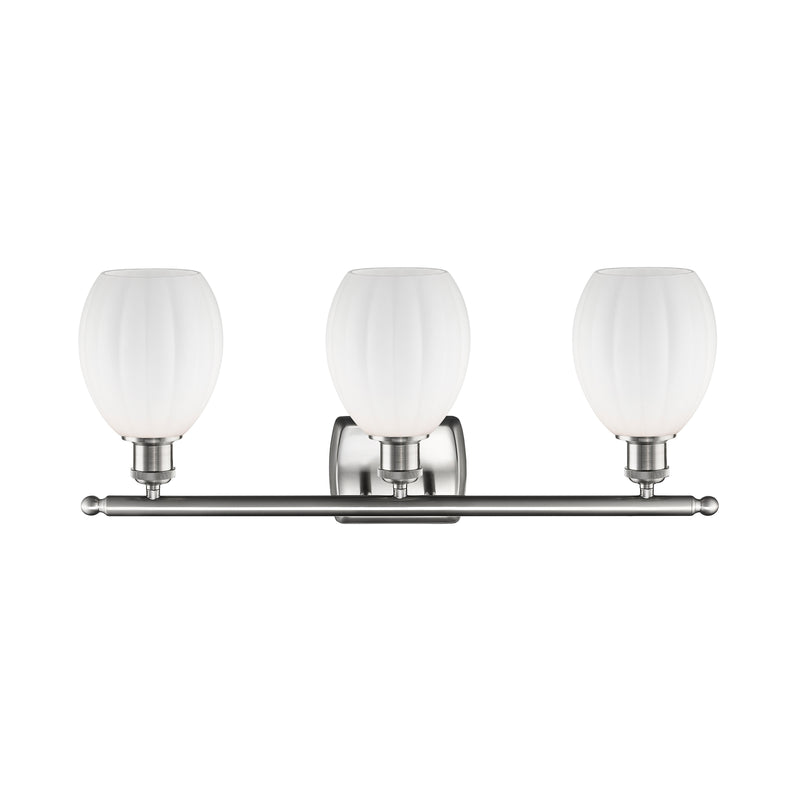 Innovations Lighting Eaton 3 Light Bath Vanity Light Part Of The Ballston Collection 516-3W-SN-G81-LED