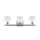 Innovations Lighting Fenton 3 Light Bath Vanity Light Part Of The Ballston Collection 516-3W-SN-G91-LED