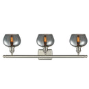 Innovations Lighting Fenton 3 Light Bath Vanity Light Part Of The Ballston Collection 516-3W-SN-G93-LED