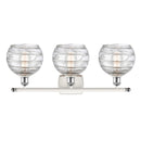 Innovations Lighting Deco Swirl 3 Light 26" Bath Vanity Light 516-3W-WPC-G1213-8-LED