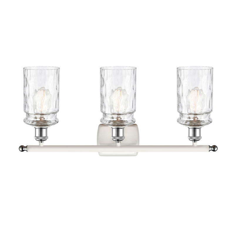 Innovations Lighting Candor 3 Light Bath Vanity Light Part of the Ballston Collection 516-3W-WPC-G352-LED