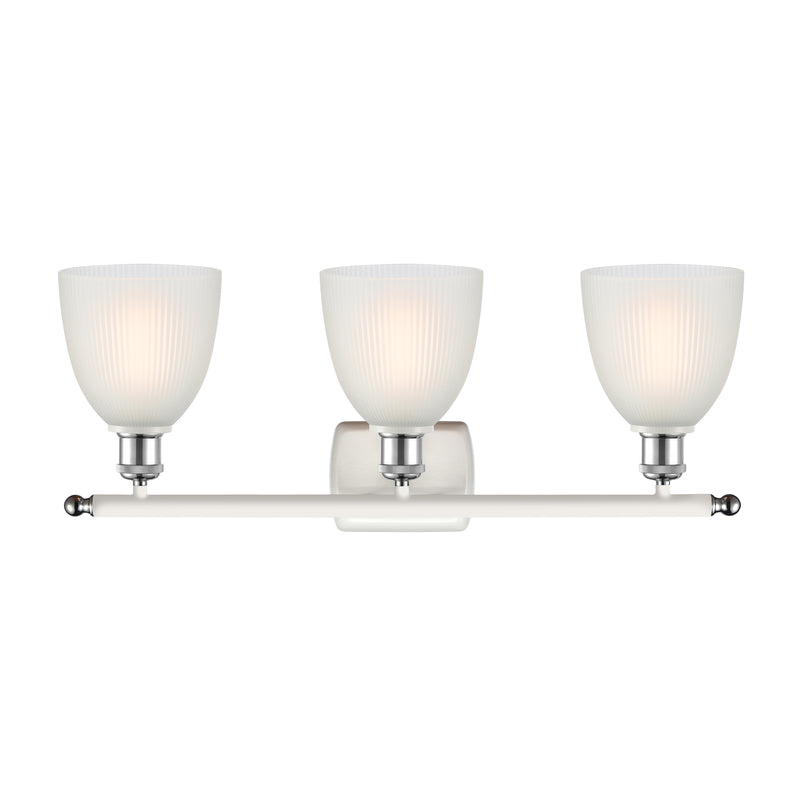 Innovations Lighting Castile 3 Light Bath Vanity Light Part Of The Ballston Collection 516-3W-WPC-G381-LED