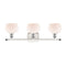 Innovations Lighting Fenton 3 Light Bath Vanity Light Part Of The Ballston Collection 516-3W-WPC-G91-LED