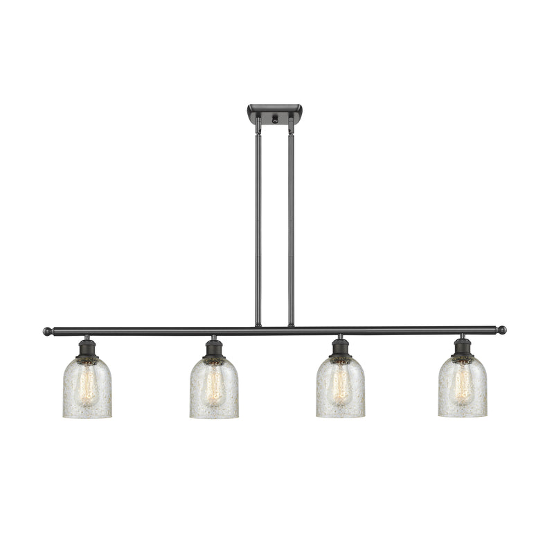 Caledonia Island Light shown in the Oil Rubbed Bronze finish with a Mica shade