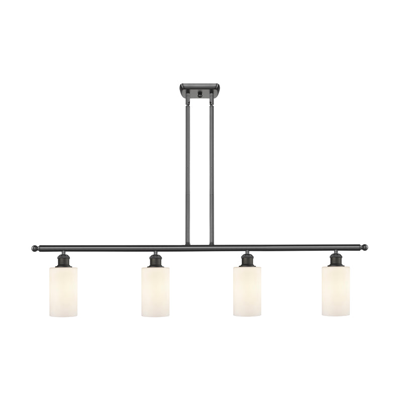 Clymer Island Light shown in the Oil Rubbed Bronze finish with a Matte White shade