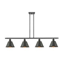 Smithfield Island Light shown in the Oil Rubbed Bronze finish with a Oil Rubbed Bronze shade