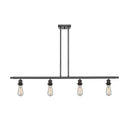 Bare Bulb Island Light shown in the Oil Rubbed Bronze finish