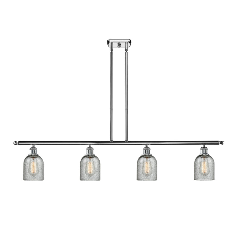 Caledonia Island Light shown in the Polished Chrome finish with a Charcoal shade