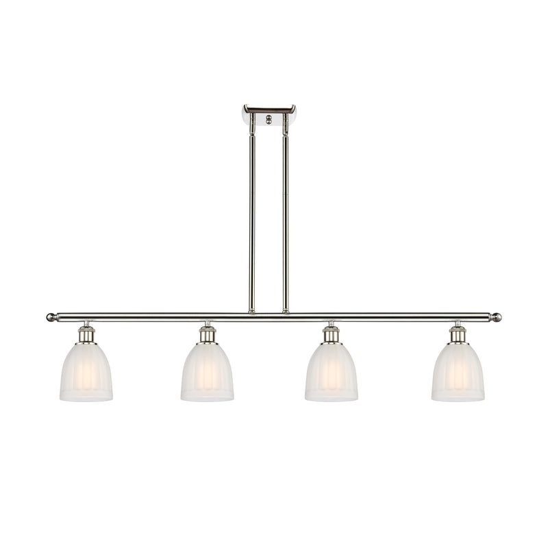 Brookfield Island Light shown in the Polished Nickel finish with a White shade