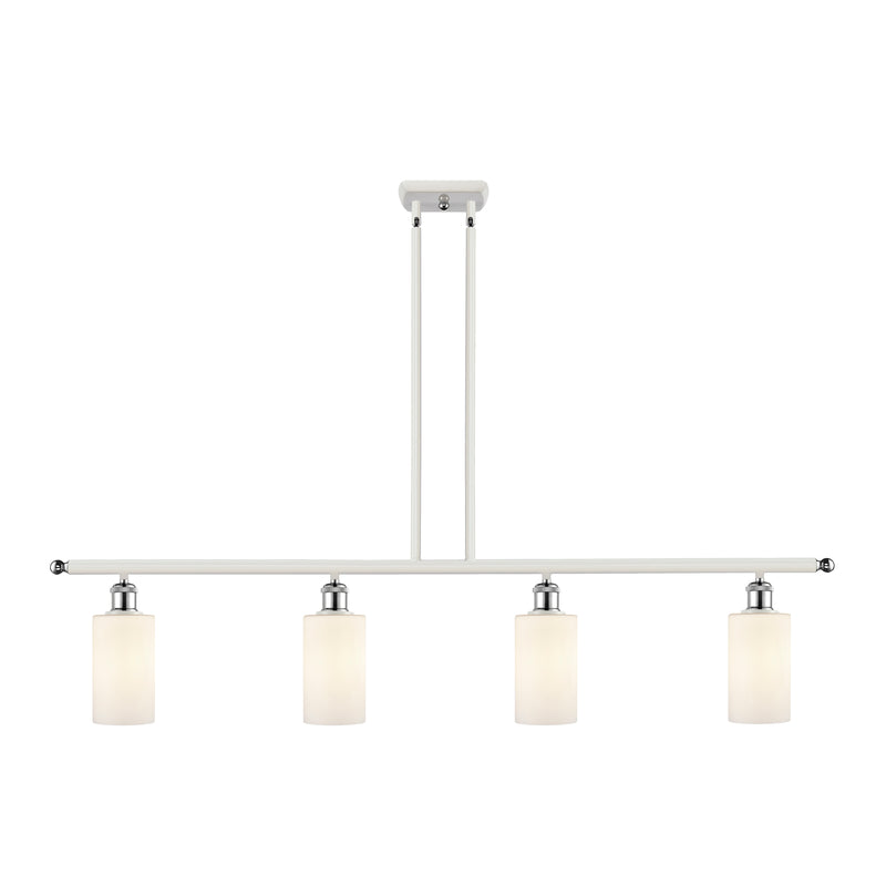 Clymer Island Light shown in the White and Polished Chrome finish with a Matte White shade