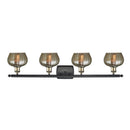 Innovations Lighting Fenton 4 Light Bath Vanity Light Part Of The Ballston Collection 516-4W-BAB-G96-LED