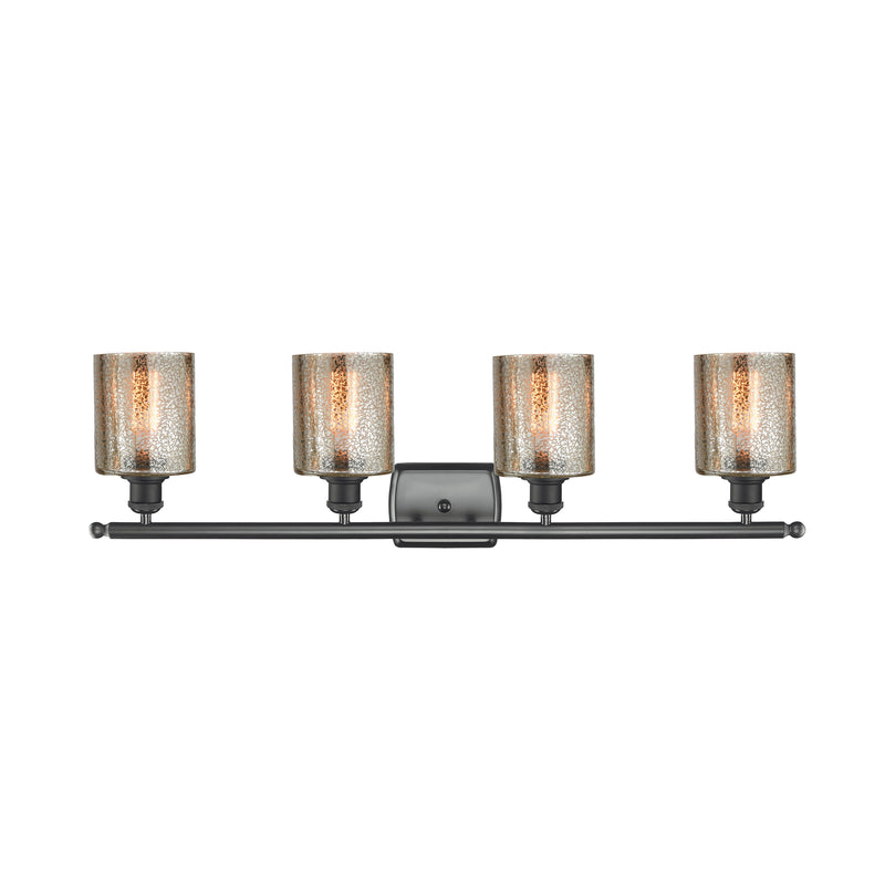 Innovations Lighting Cobbleskill 4 Light Bath Vanity Light Part Of The Ballston Collection 516-4W-BK-G116-LED