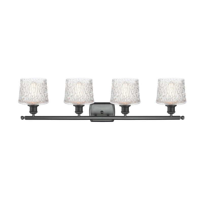 Innovations Lighting Niagra 4 Light Bath Vanity Light Part Of The Ballston Collection 516-4W-BK-G402-LED