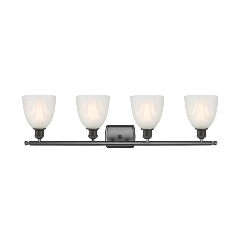 Innovations Lighting Castile 4 Light Bath Vanity Light Part Of The Ballston Collection 516-4W-OB-G381-LED