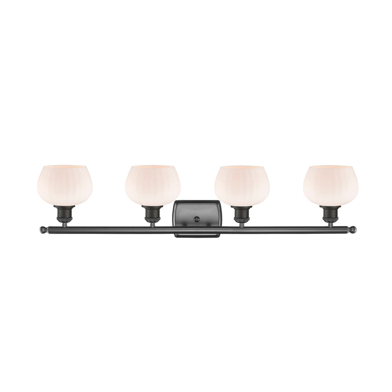 Innovations Lighting Fenton 4 Light Bath Vanity Light Part Of The Ballston Collection 516-4W-OB-G91-LED