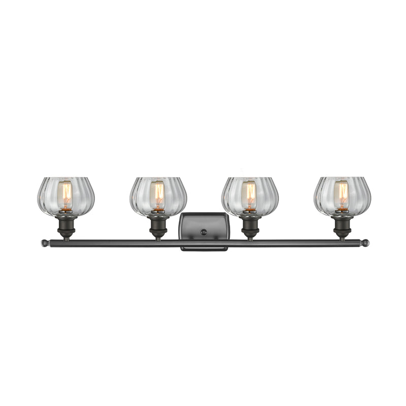 Innovations Lighting Fenton 4 Light Bath Vanity Light Part Of The Ballston Collection 516-4W-OB-G92-LED