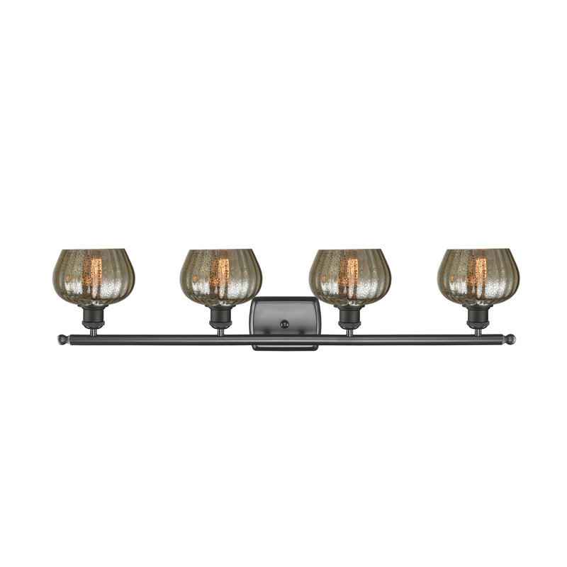 Innovations Lighting Fenton 4 Light Bath Vanity Light Part Of The Ballston Collection 516-4W-OB-G96-LED