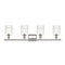 Innovations Lighting Hadley 4 Light Bath Vanity Light Part Of The Ballston Collection 516-4W-PN-G342-LED