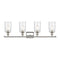 Innovations Lighting Candor 4 Light Bath Vanity Light Part of the Ballston Collection 516-4W-PN-G352-LED