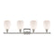 Innovations Lighting Eaton 4 Light Bath Vanity Light Part Of The Ballston Collection 516-4W-PN-G81-LED