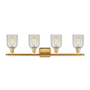 Innovations Lighting Caledonia 4 Light Bath Vanity Light Part Of The Ballston Collection 516-4W-SG-G2511