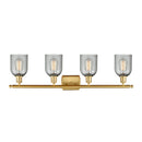 Innovations Lighting Caledonia 4 Light Bath Vanity Light Part Of The Ballston Collection 516-4W-SG-G257