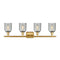 Innovations Lighting Caledonia 4 Light Bath Vanity Light Part Of The Ballston Collection 516-4W-SG-G257