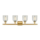 Innovations Lighting Caledonia 4 Light Bath Vanity Light Part Of The Ballston Collection 516-4W-SG-G259