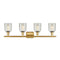 Innovations Lighting Caledonia 4 Light Bath Vanity Light Part Of The Ballston Collection 516-4W-SG-G259