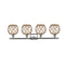 Innovations Lighting Farmhouse Rope 4 Light Bath Vanity Light Part Of The Ballston Collection 516-4W-SN-G122-8RB-LED