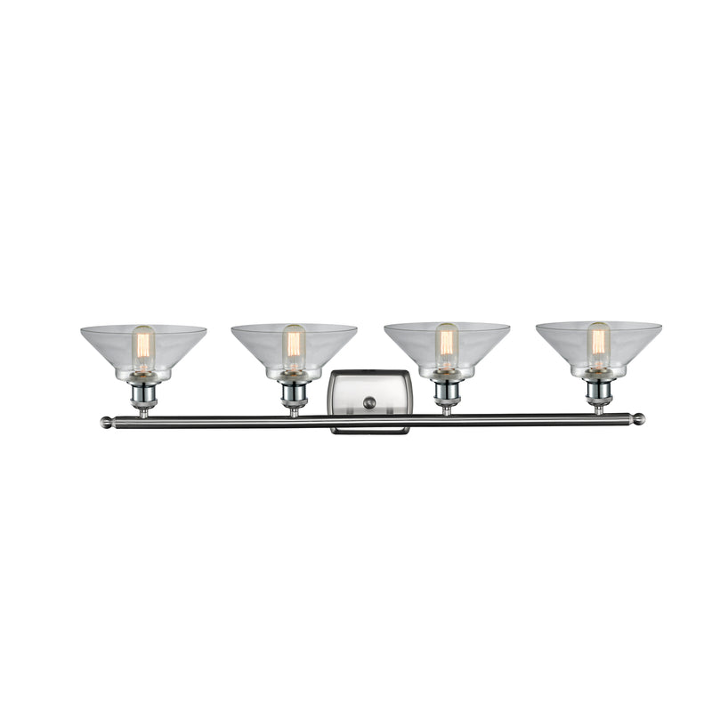 Innovations Lighting Orwell 4 Light Bath Vanity Light Part Of The Ballston Collection 516-4W-SN-G132-LED