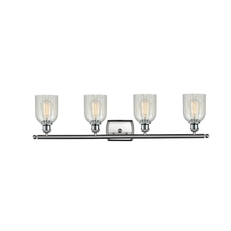 Innovations Lighting Caledonia 4 Light Bath Vanity Light Part Of The Ballston Collection 516-4W-SN-G2511
