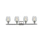 Innovations Lighting Salina 4 Light Bath Vanity Light Part Of The Ballston Collection 516-4W-SN-G292-LED