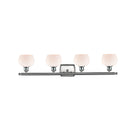 Innovations Lighting Fenton 4 Light Bath Vanity Light Part Of The Ballston Collection 516-4W-SN-G91-LED