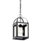 Kichler Vath 8" 1 Light Pendant Black 52030BK