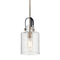 Kichler Kitner 7" 1 Light Pendant Polished Nickel 52035PN