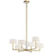 Kichler Laurent 16" 6 Light Chandelier Champagne Gold 52052CG