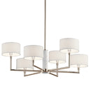 Kichler Laurent 16" 6 Light Chandelier Polished Nickel 52052PN