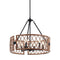 Kichler Oana 6 Light Chandelier Palm 52077PAL