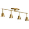 Kichler Sylvia 4 Light Rail Light Brushed Natural Brass 52129BNB