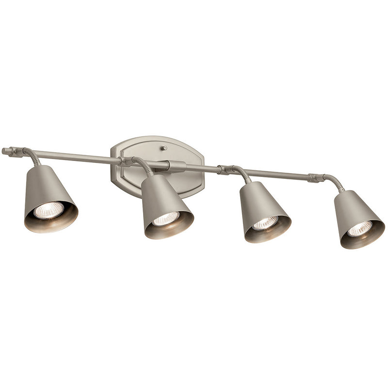 Kichler Sylvia 4 Light Rail Light Satin Nickel 52129SN