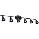 Kichler Sylvia 6 Light Rail Light Black 52130BK