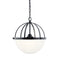 Kichler Edmar 3 Light Pendant Black 52135BK