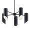 Kichler Trentino 5 Light Chandelier Black 52160BK