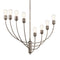 Kichler Hatton 8 Light Chandelier Classic Pewter 52255CLP