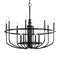 Kichler Capitol Hill 30.75" 12 Light Chandelier Black 52305BK