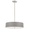 Dainolite 4 Light Incandescent Pendant Sc W/ Grey Shade 571-204P-SC-GRY