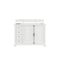 James Martin Providence 48" Single Vanity Cabinet Bright White 238-105-V48-BW