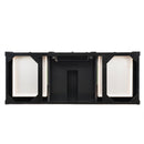 James Martin Brittany 60" Single Vanity Black Onyx with 3 cm Gray Expo Quartz Top 650-V60S-BKO-3GEX